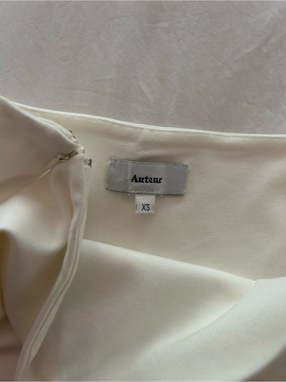 Auteur Studio Alexandra Dress in White - Picture 12 of 13